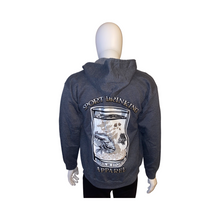 Load image into Gallery viewer, Dark & Stormy Zip Hoodie