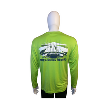 Load image into Gallery viewer, Reel Drink Repeat Long Sleeve Performance
