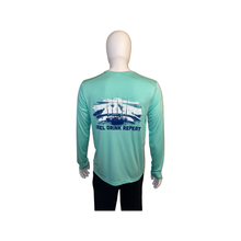Load image into Gallery viewer, Reel Drink Repeat Long Sleeve Performance