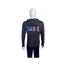 Load image into Gallery viewer, Stars & Bars Hooded Performance