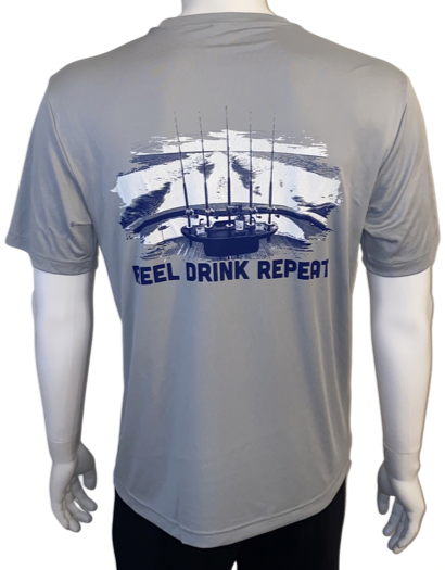 Reel Drink Repeat Short Sleeve Performance