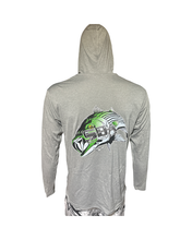 Load image into Gallery viewer, Hooked-Up Striped Bass Hooded Performance
