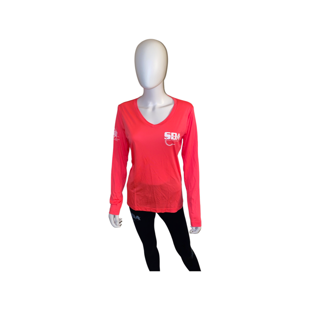 Womens Chaser Patch Long Sleeve Performance