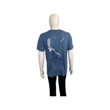 Load image into Gallery viewer, Side Bar Short Sleeve Steel Blue
