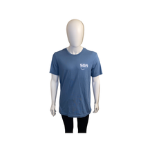 Load image into Gallery viewer, Side Bar Short Sleeve Steel Blue

